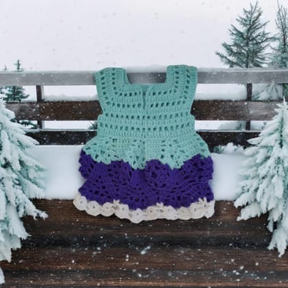 Handcrafted Baby Girl Sweater | Soft & Warm Winter Wear | Comfortable & Cozy Kids' Clothing