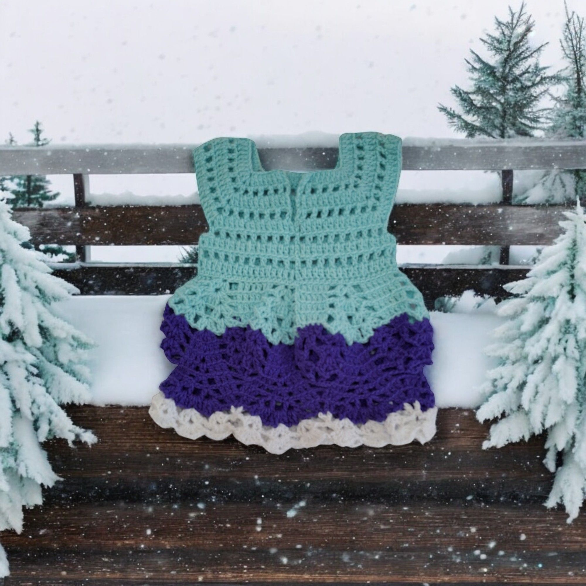 Handcrafted Baby Girl Sweater | Soft & Warm Winter Wear | Comfortable & Cozy Kids' Clothing