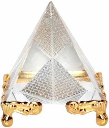 TANISHQ COLLECTION Crystal Pyramid -For Positive Energy