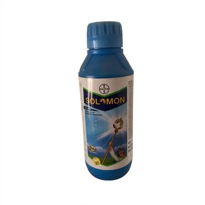 Bayer Solomon Insecticide (Imidacloprid 17.8% w/w + Beta-cyfluthrin 8.49% w/w) - 1000 gm - One Litre bottle