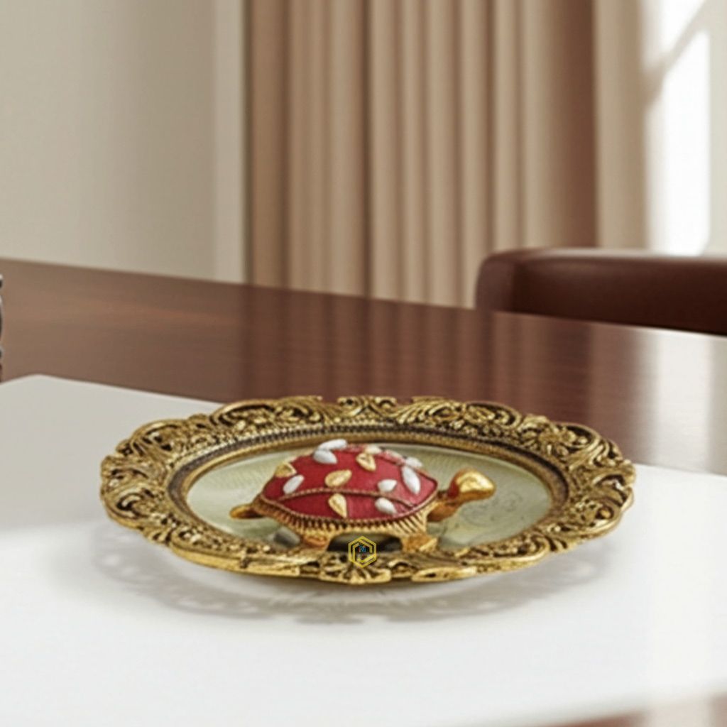 Aluminium Showpiece Plate, Height : 1.5 Inch (ASMAS513 G)