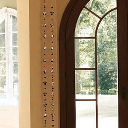 Dreamkraft Decorative Ganesh Door Hangings (190 cm, Multicolor) Set of 2 Dreamkraft Decorative Ganesh Door Hangings (190 cm, Multicolor) Set of 2