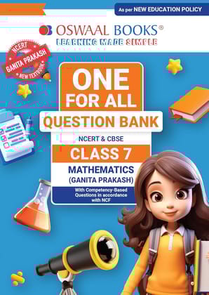 OSWAAL CBSE ONE FOR ALL Maths (ganita Prakash) class 7 for 2026 exams [Paperback] [Oct 30, 2024] Arihant