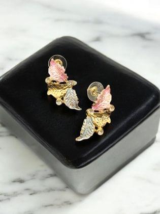 Blooming Beauty Earrings - Floral Fusion By Amit Chauhan And Sons