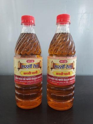 100% Pure Mustard Oil, Kacchi Ghani, 1L 100% Pure Mustard Oil, Kacchi Ghani, 1L