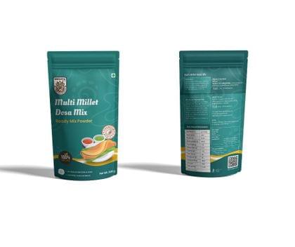 Multi Millet Instant Dosa Powder - 100% Natural - 500GM