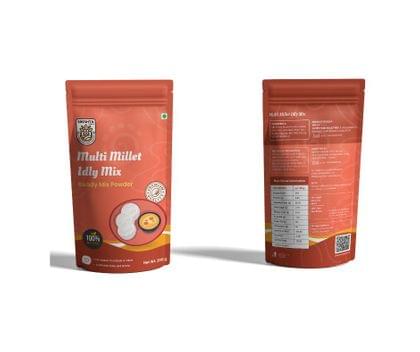 Multi Millet Instant Idly Powder - 100% Natural 500GM