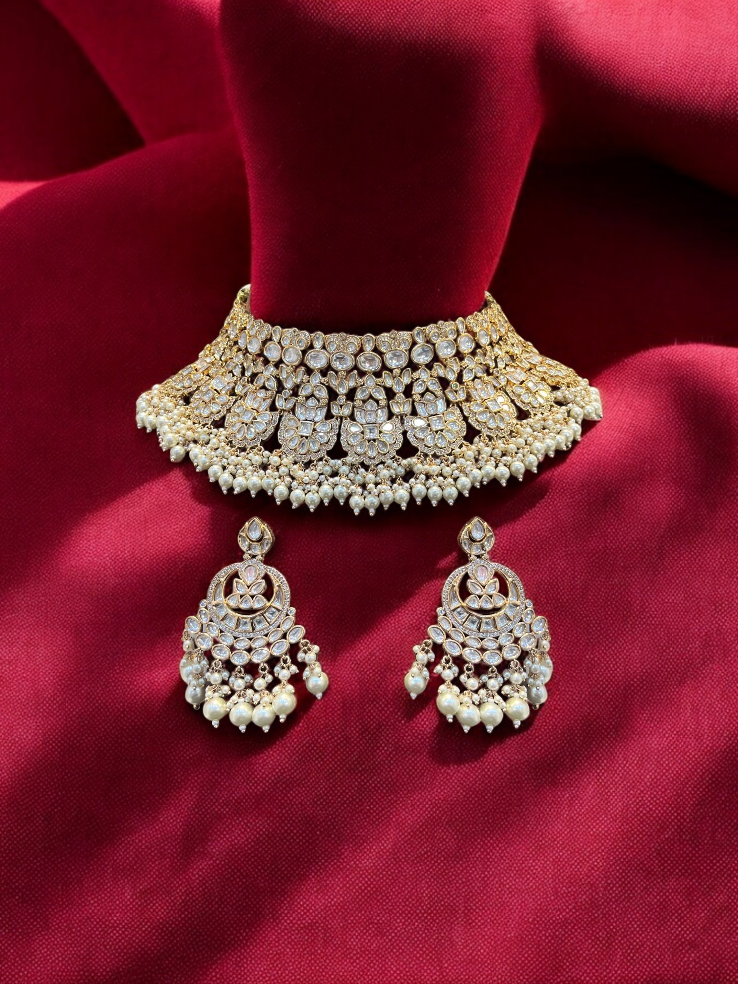 Pearl Perfection Set - The Crown Jewel By Dia Art Jewels