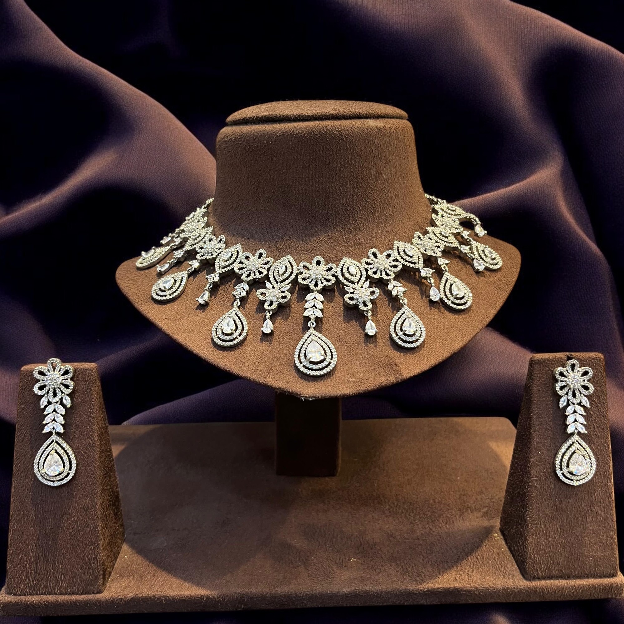 Layered Elegance - Majestic Bride By Dia Art Jewels