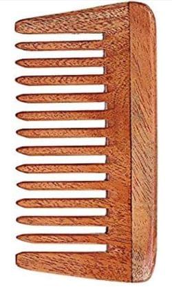 EKOPEDIA Fine-Tooth Wooden Comb for Men and Women(PACK OF 2) - Gentle on Hair and Scalp - No More Tangles or Frizz - Handmade from Neem Wood - Eco-Friendly and Durable EKOPEDIA Fine-Tooth Wooden Comb for Men and Women(PACK OF 2) - Gentle on Hair and Scalp - No More Tangles or Frizz - Handmade from Neem Wood - Eco-Friendly and Durable