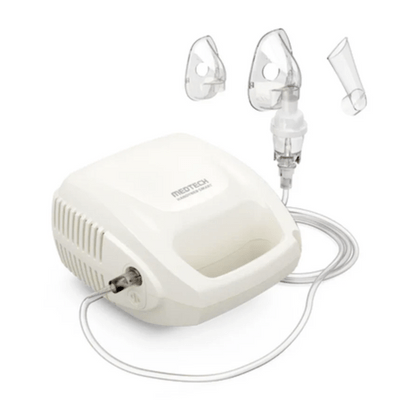 Medtech Nebuliser Machine for Home Use - Compressor Nebulizer Kit with Masks for Adults and Kids - Ultrasonic Cool Mist Inhaler for Asthma, Allergies, and Cold