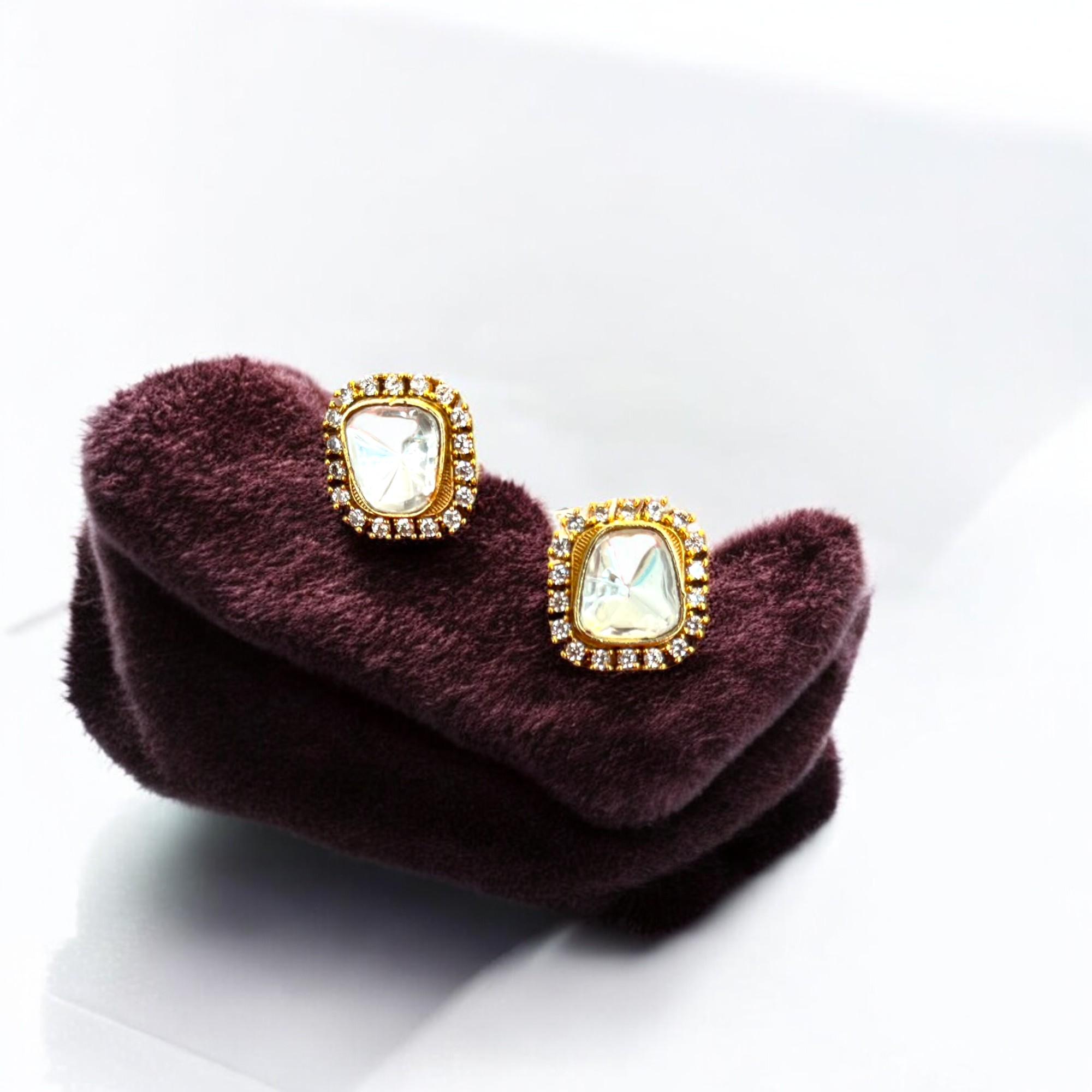 Diamond Studs By Dia Art Jewels