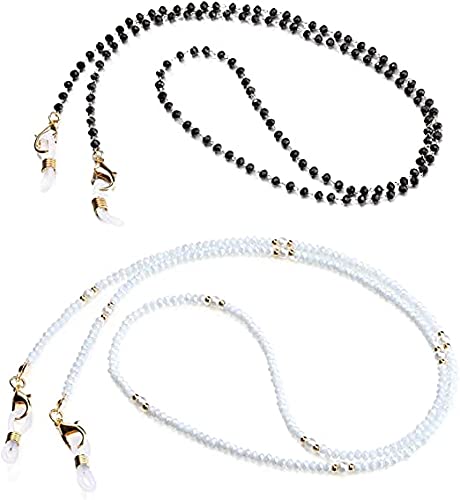 AV Fashion India - Face Mask Lanyards 2 Pieces Eyeglass Chains Mask Lanyard Eyewear Retainer Strap Holder 63 CM for Women Men Fashion