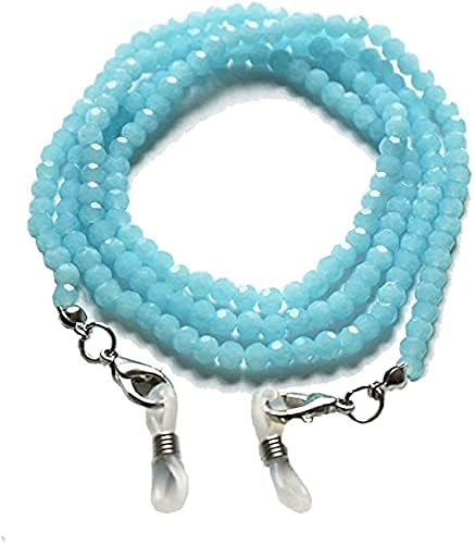 AV Fashion India - Beaded Eyeglass Sunglass Spectacle Cord & Lanyard Neck Strap String Chain Link Holder 74 Cms